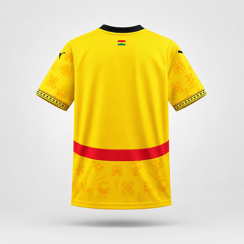 Maillot 24/25 Ghana Spécial yellow