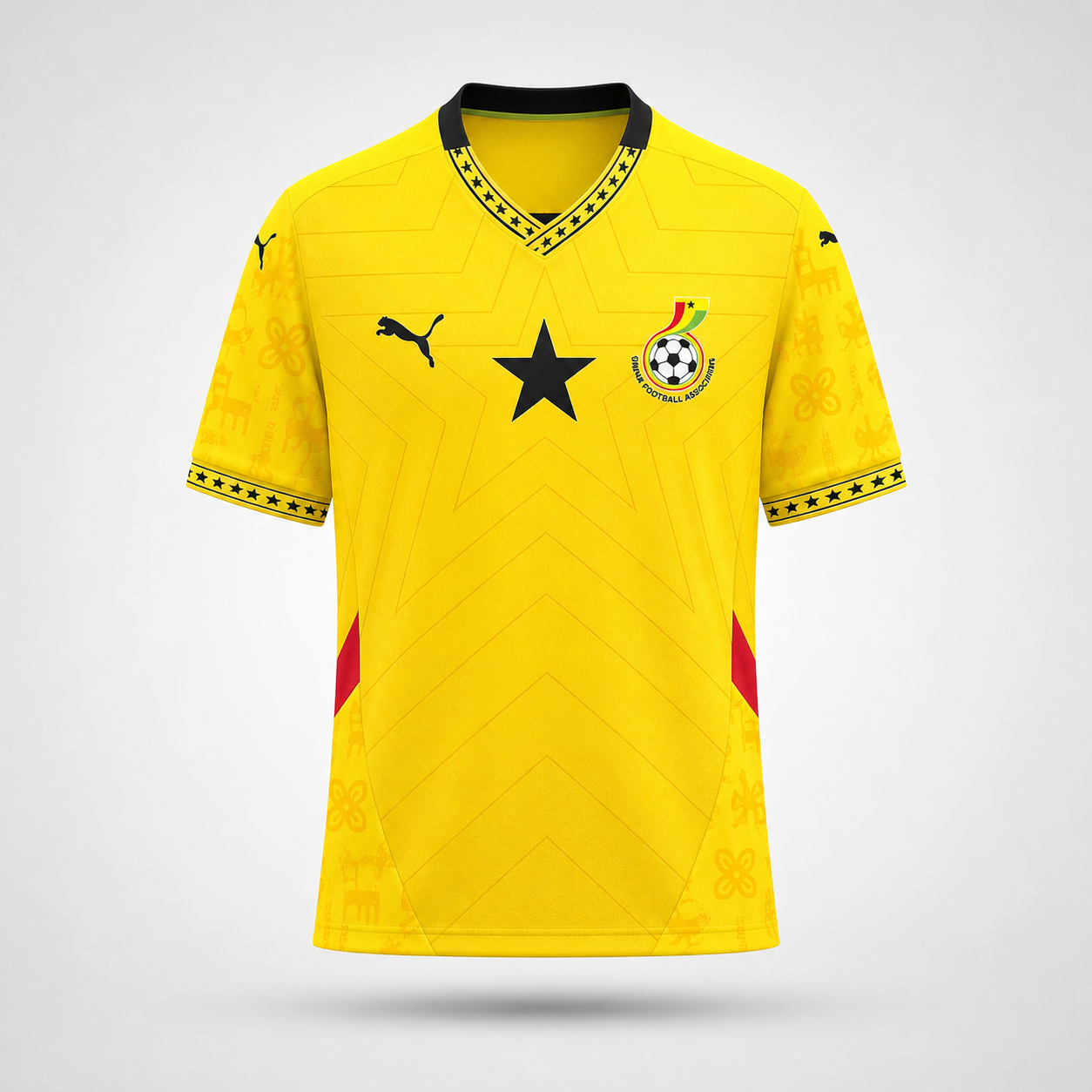Maillot 24/25 Ghana Spécial yellow
