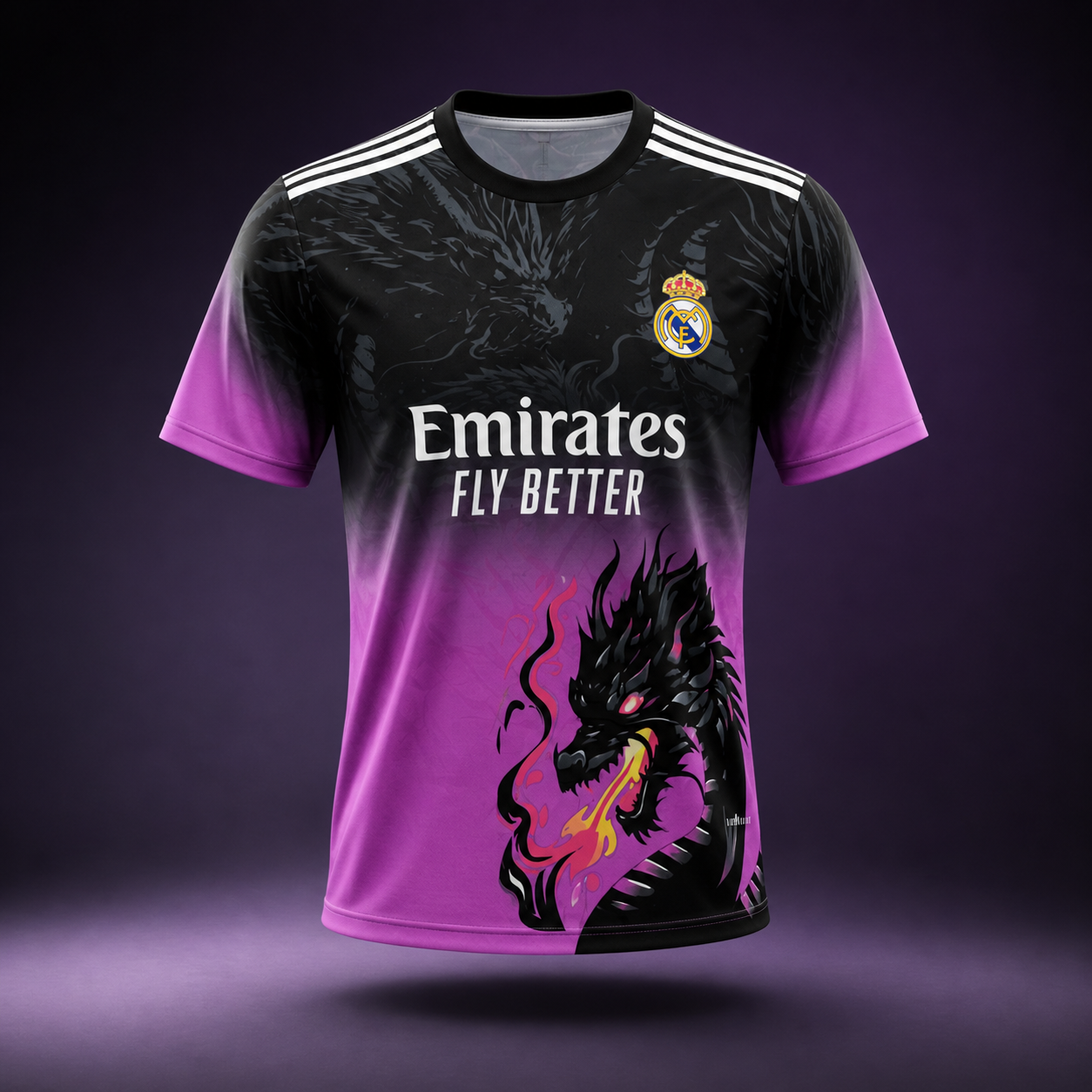 Maillot 24/25 Real Madrid Spécial style Purple dragon