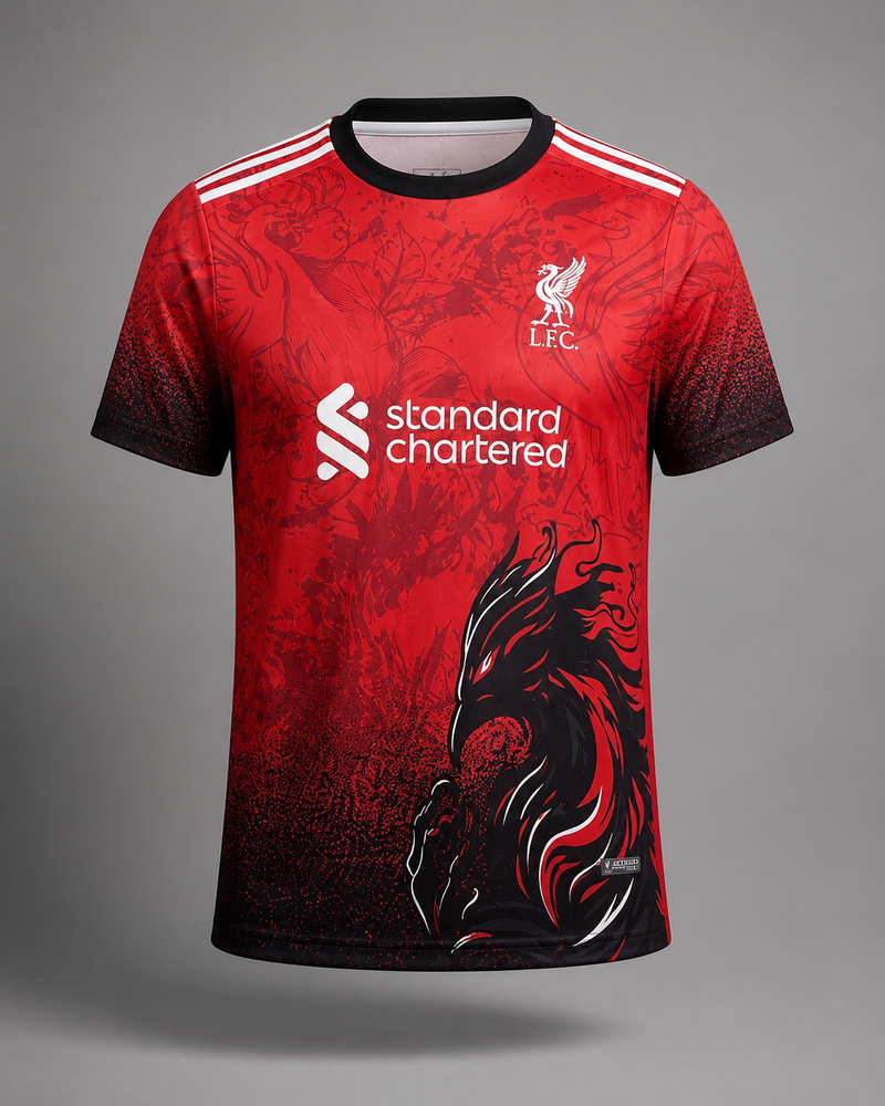 Maillot 24/25 Liverpool Rouge Spécial Dragon