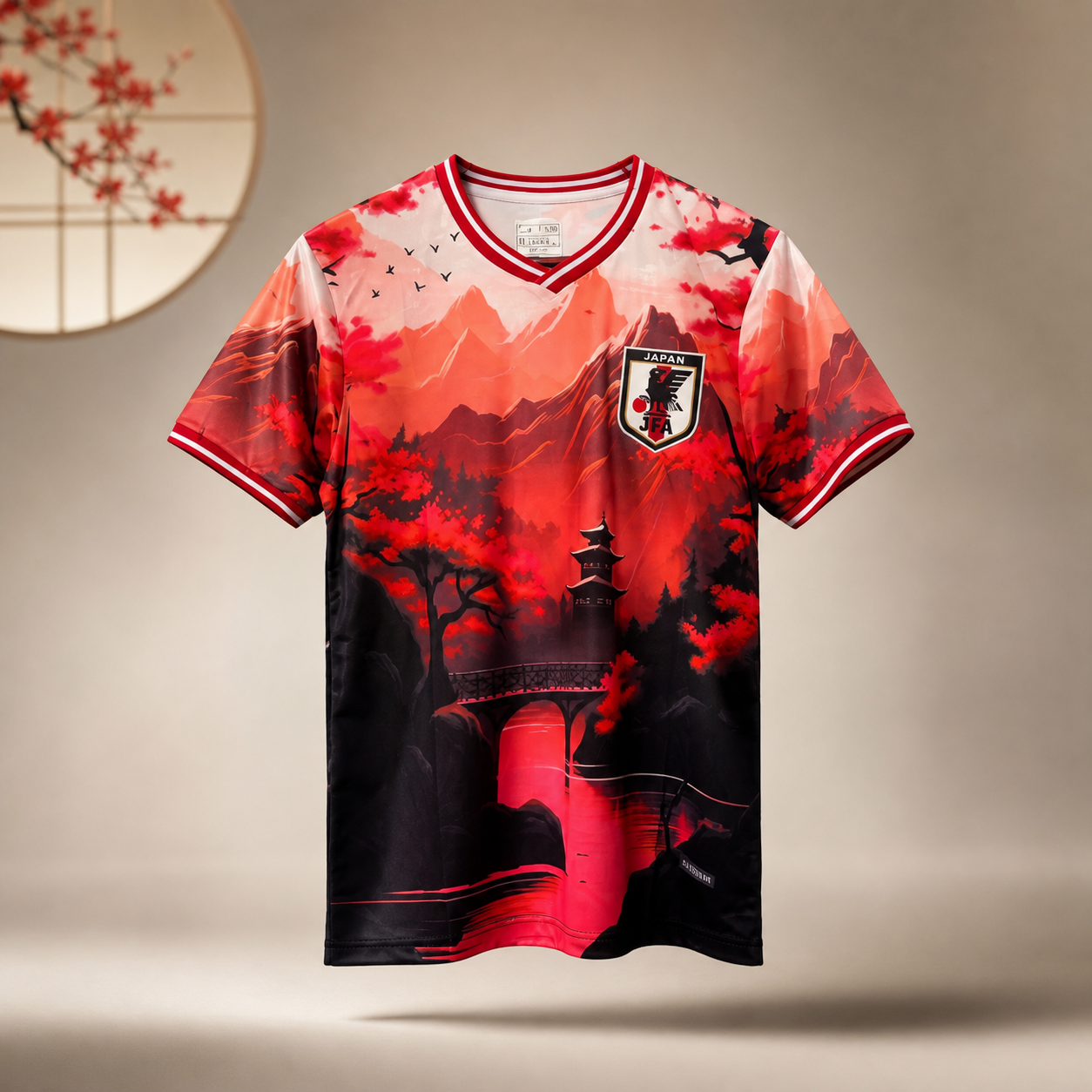 Maillot 24/25  japon anime Spécial style red
