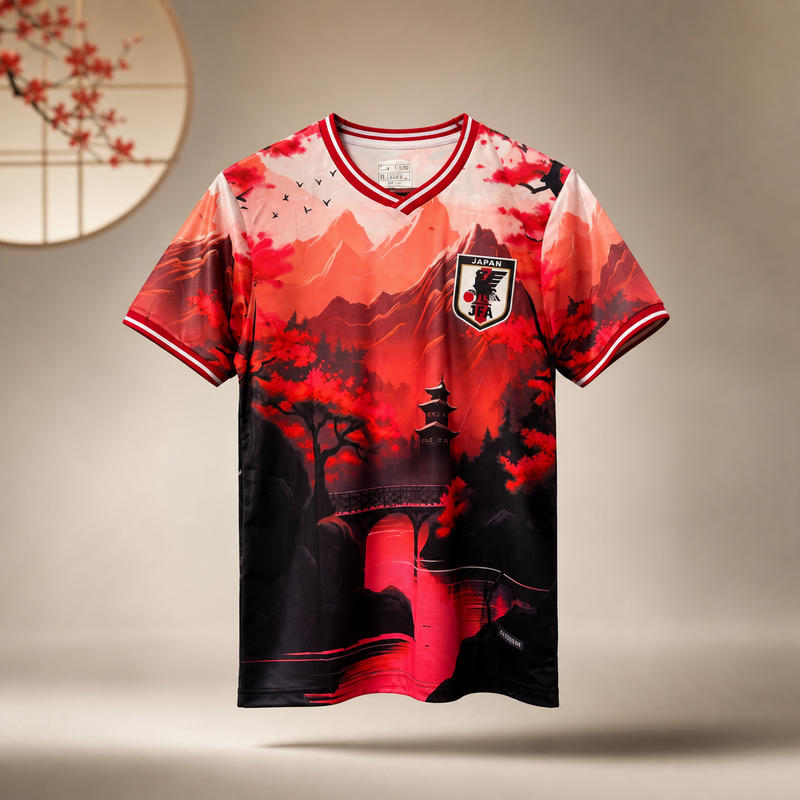 Maillot 24/25  japon anime Spécial style red