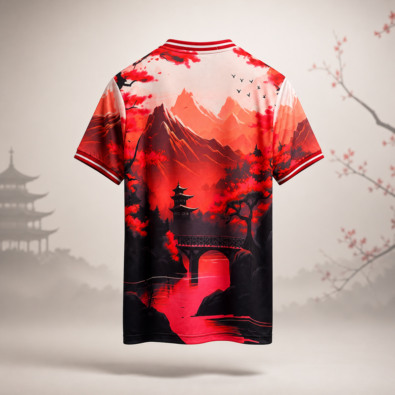 Maillot 24/25  japon anime Spécial style red