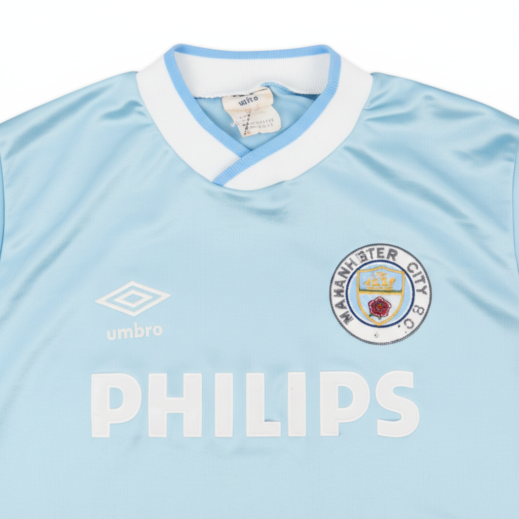 Maillot Manchester City détail