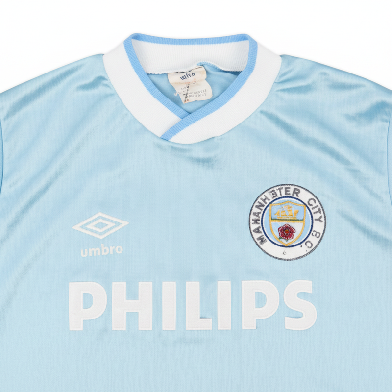 Maillot Manchester City détail