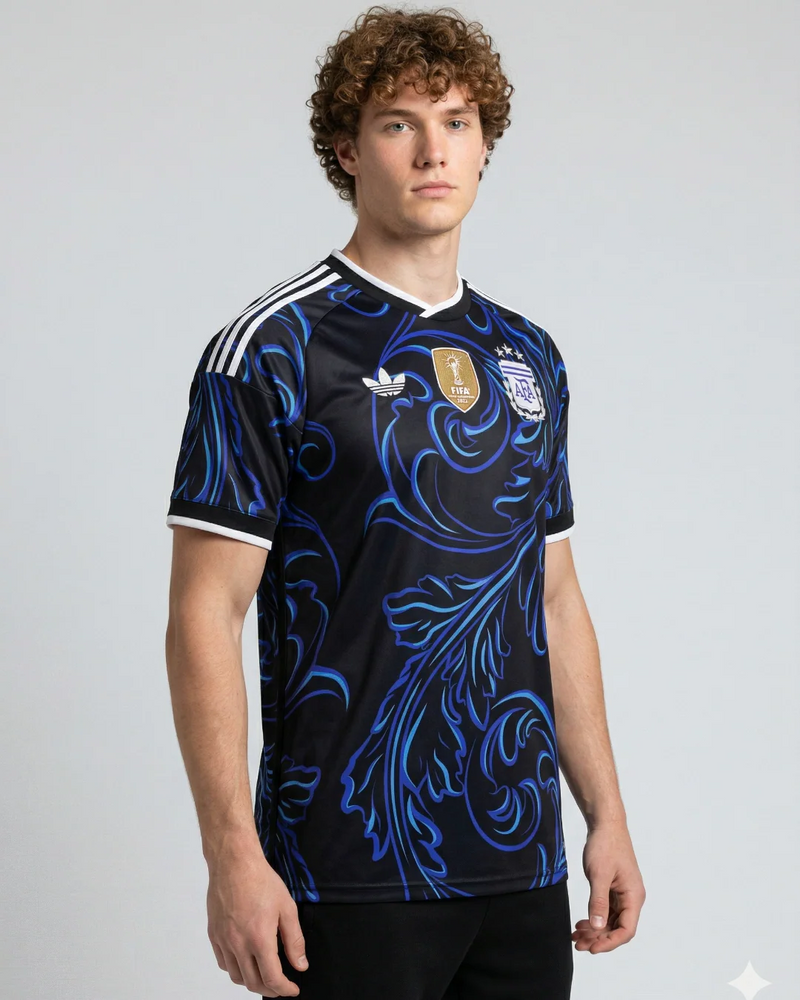 Maillot Extérieur Argentine 26 Noir