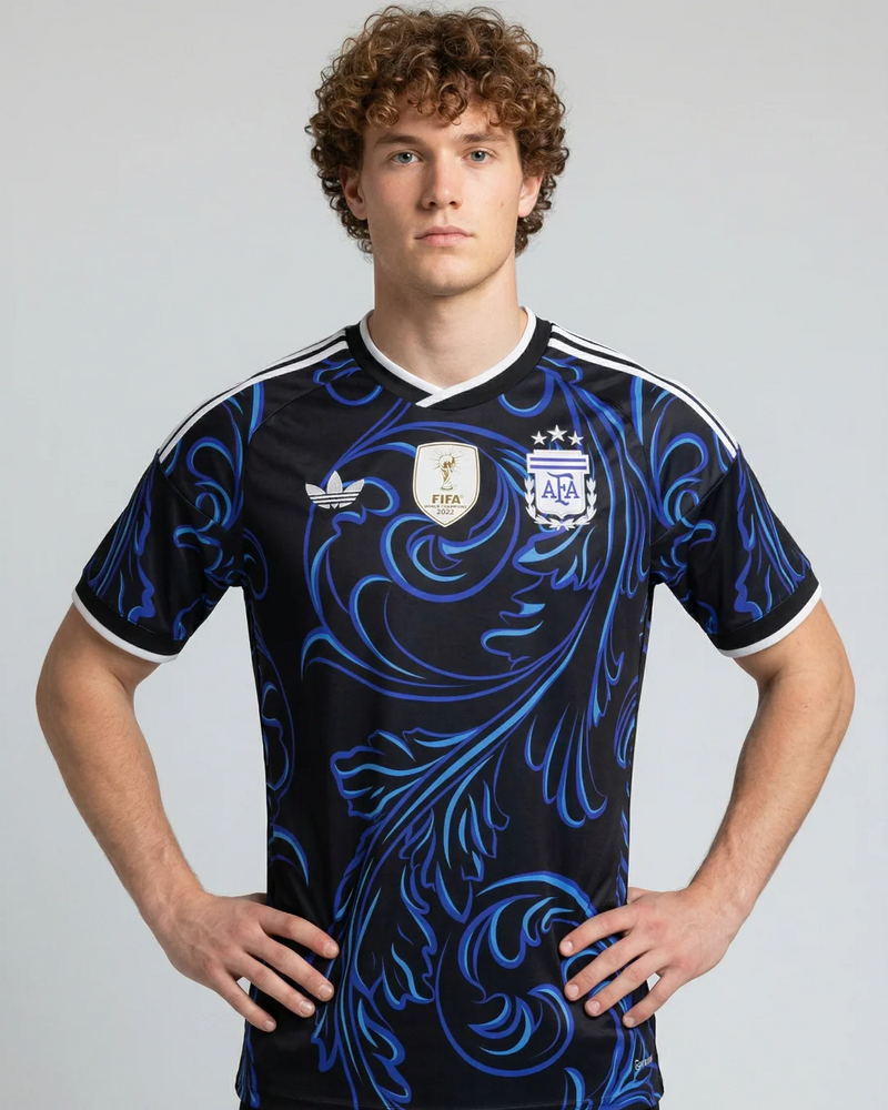 Maillot Extérieur Argentine 26 Noir