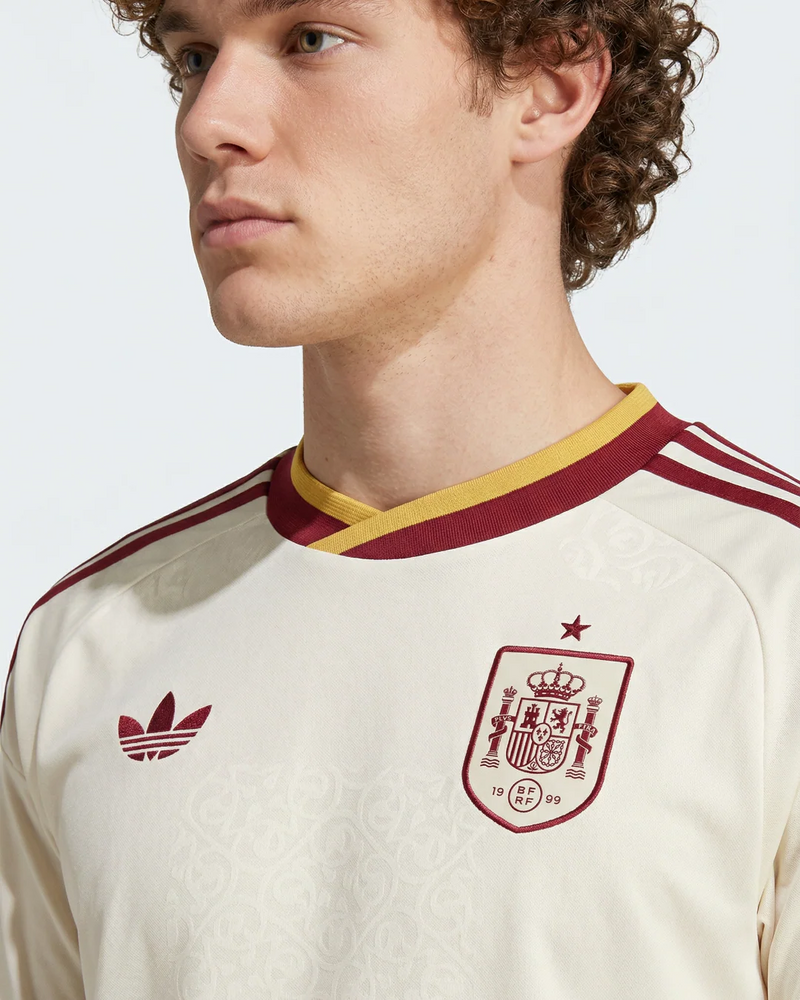 Maillot Extérieur Espagne 26 Blanc