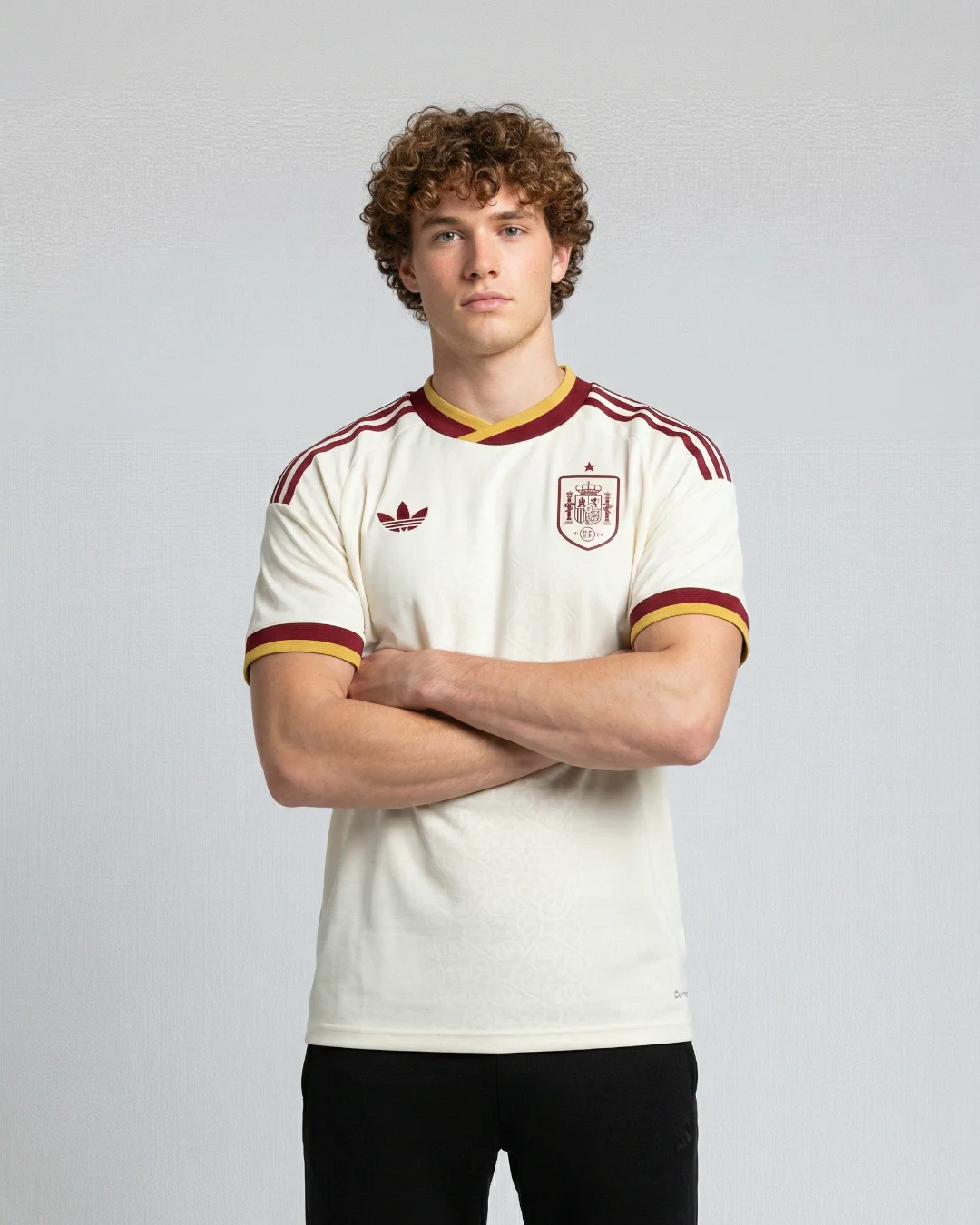 Maillot Extérieur Espagne 26 Blanc