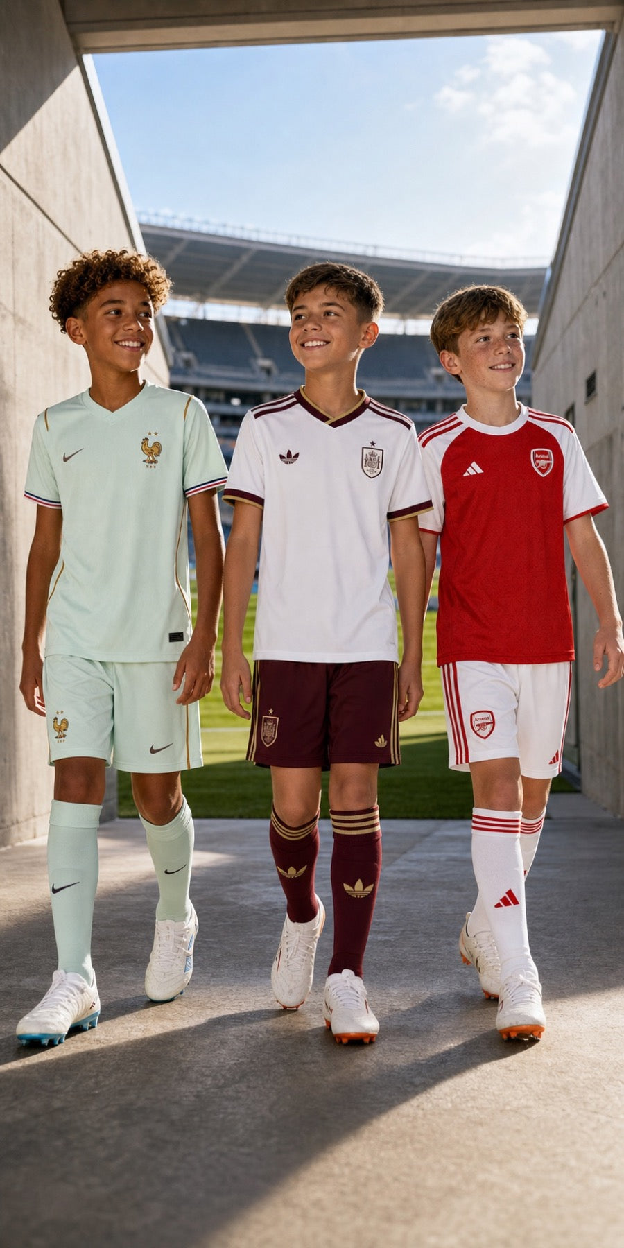 Collection de maillots enfants Kore Foot