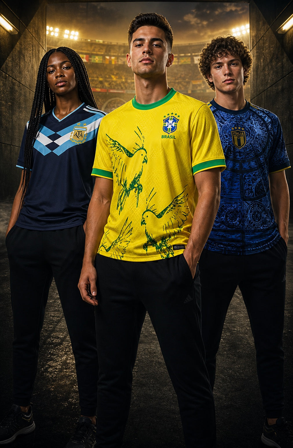 Collection de maillots des sélections nationales Kore Foot